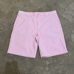Vineyard Vines Shorts Mens 30 Pink 9" On-The-Go OTG Chino Golf Stretch Summer